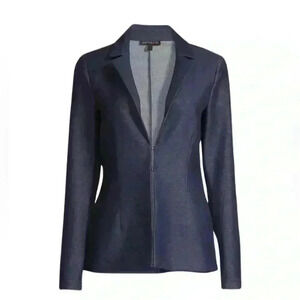 NWT Capsule 121 Denim Blue 'The Bellatrix' Jacket Basic Blazer Career Size XL